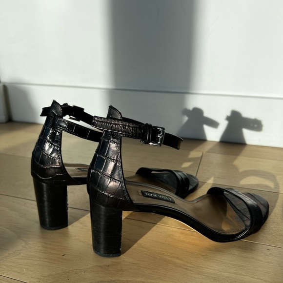 Nine West Heel Sandal - Black - Picture 4 of 5